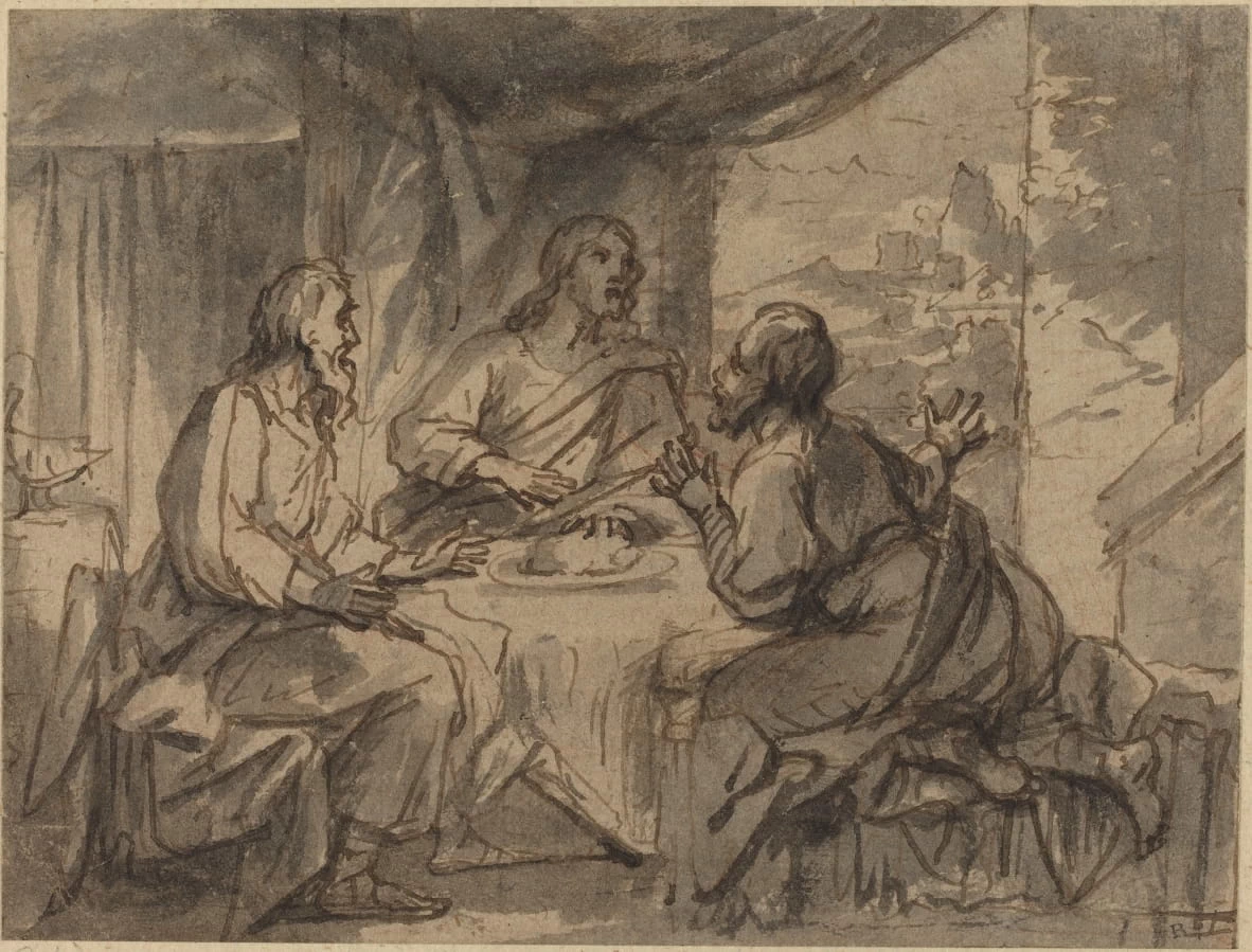 La Cena di Emmaus - Ailsa Mellon Bruce Fund, National Gallery of Art